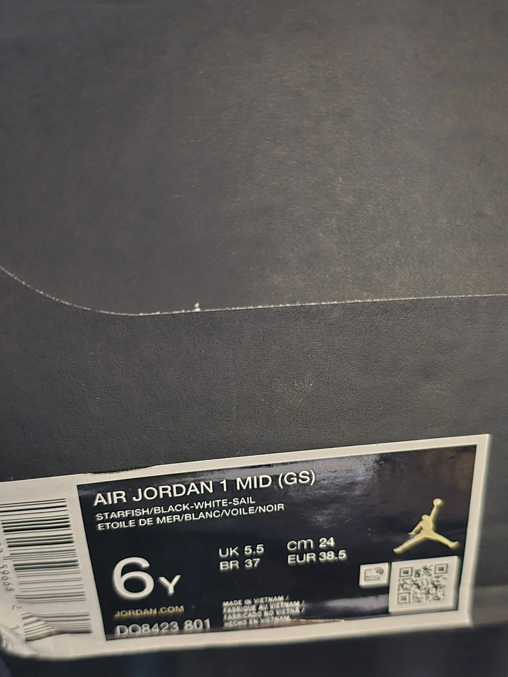 🚌 ✏️ 🍎Nike Air Jordan 1 Mid (GS)